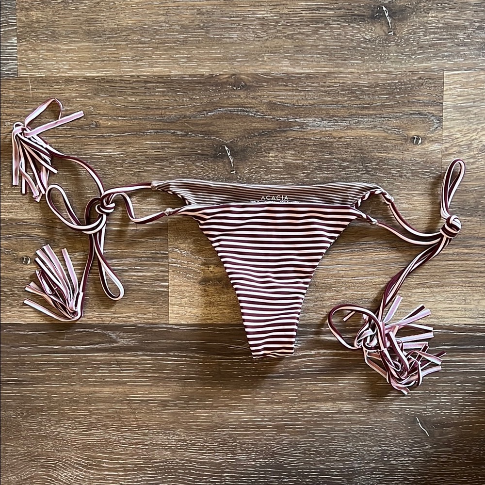 ACACIA Striped Bikini Bottom
